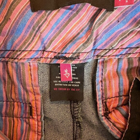 High-Waisted 3 Button Fly Torrid Stretch Denim Skinny Jeans Size 12 Button Zip - Picture 5 of 8